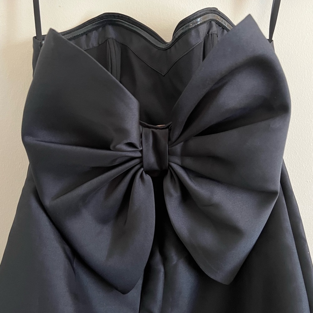nwt: anthropologie hutch slim bow back midi dress - Picture 7 of 9